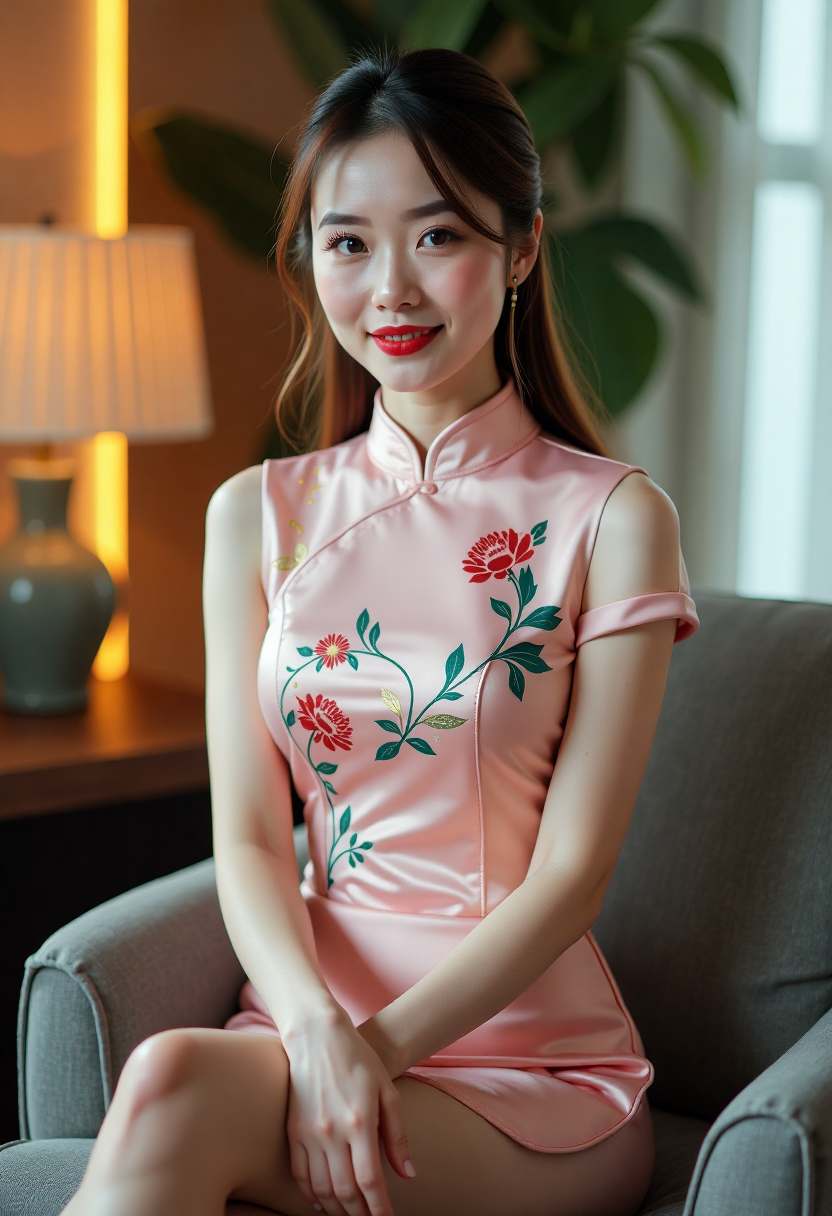 良陈美锦全集导览封面，夜色绸庄与回廊灯笼
